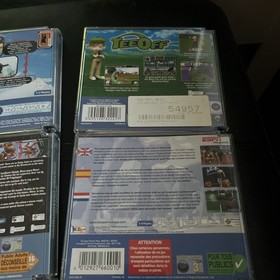 Dreamcast PAL 6 Games Bundle - Complete VGC Shadowman - Trickstyle - Tee Off