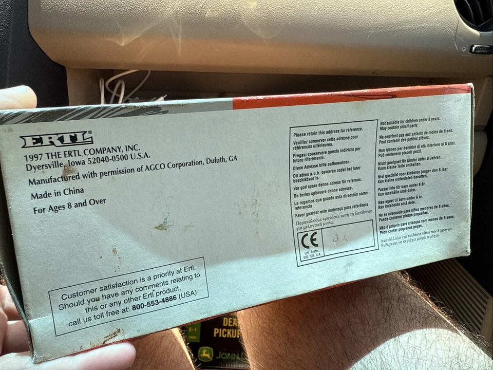 Ertl 1/43 Allis-Chalmers Model "C" and Roto Baler (1997 Farm Show Edition) - Image 4 of 4