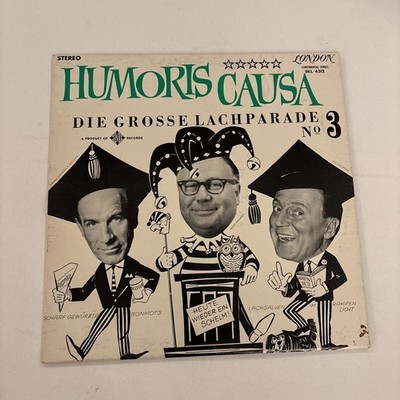 HUMORIS CAUSA DIE GROSSE LACHPARADE No 3 London Telefunken SKL 4312 VG+