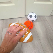Franklin Mini Sports Ball Lot: Basketball, Soccer Ball, Football