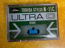 NOS Toshiba N-11C Ultra C Turntable Phonograph Stylus Stereo 33 1/3 45rpm