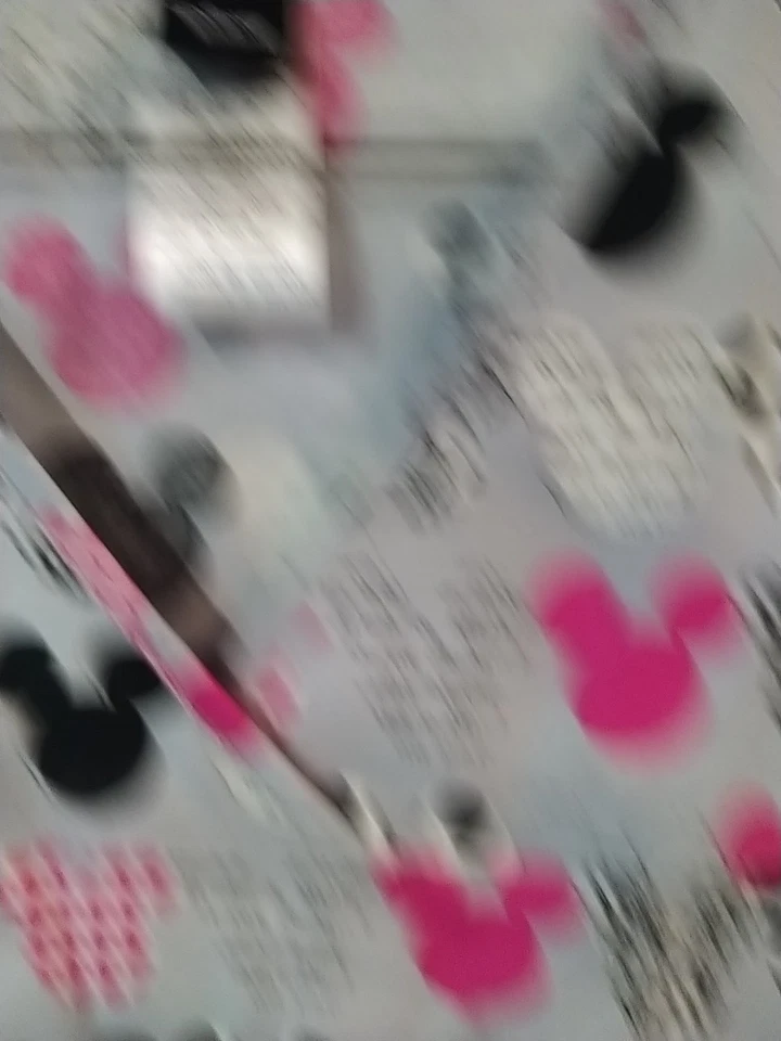 Mickey Mouse Cherokee Scrub Disney Tooniforms V Neck Knit Panel Top 6875C New P1 - Image 2 of 4