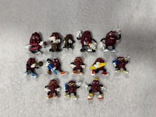 VINTAGE LOT OF 13 CALIFORNIA RAISINS 1988 CALRAB FIGURE PVC BAND SURFER