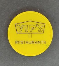 Vintage Restaurant Token | VIP s Restaurant•Free Cup Of Coffee