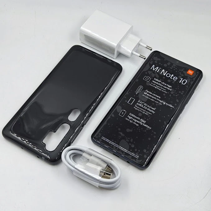 Xiaomi Mi Note 10 Nero Notte Smartphone 128 GB M1910F4G - Immagine 3 di 4