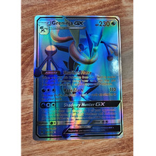 Pokémon Greninja GX Full Art Ultra Rare Holo SM Forbidden Light 120/131 HP230 on eBay