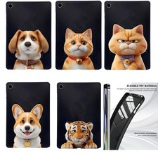 Print Animal Dog Cat Tiger TPU Tablet Case For Apple iPad Air 5 6 Pro Mini 3 4 5