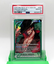 Dracule Mihawk OP14-020  Alternate Art  ONE PIECE TCG  PSA 10