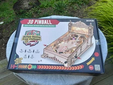 ROKR Pinball Machine-3D Wooden Puzzles -DIY Wood Model Kits NEVER BUILT