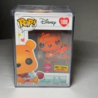 Funko Pop Disney 1008 Winnie the Pooh Flocked Hot Topic Signed by Guy Gilchrist
