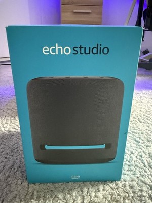 Amazon Echo Studio mit OVP Smart Speaker Anthrazit Top Zustand