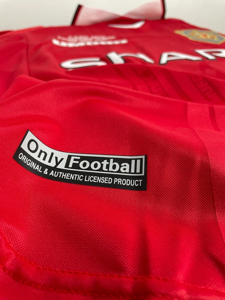 Camiseta local Manchester United 1999-2000 - Beckham #7 - Camiseta de fútbol vintage Foto 4 de 4