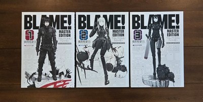 Blame! Master Edition Manga Volumes 1-3, English
