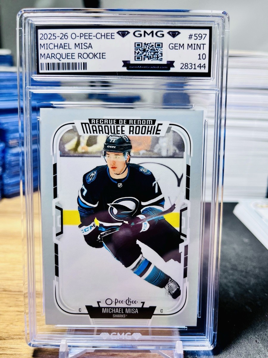2025-26 O-Pee-Chee Michael Misa Marquee Rookie GMG Graded 10 Gem