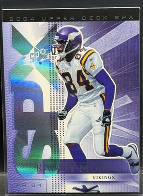 2004 Upper Deck SPx Randy Moss #54 Minnesota Vikings (2) | BUY 4+ GET 40% OFF