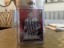 2023 Topps Inception Soccer Juventus Dusan Vlahovic Base Red 05/10 SSP