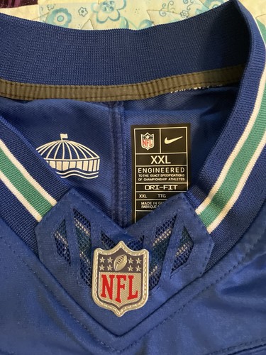 Seattle Seahawks #11 Jaxon Smith-Njigba 50th Season Size XXL Super Bowl Jersey - 第 5/14 張圖片