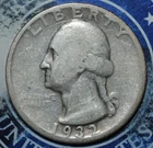 1932 D Washington Silver Quarter  Exact Coin Shown {{{B382