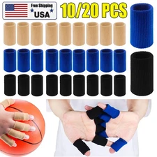 20x Finger Sleeves Protectors, Pain Relief for Arthritis, Inflammation, Cracking
