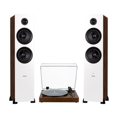 Fluance RT81+ Elite HiFi Turntable with Ai81 Powered Tower Speakers Bundle