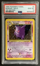 GRADED GENGAR POKÉMON CARD! GRADED POKÉMON CARDS! GREAT GIFT!
