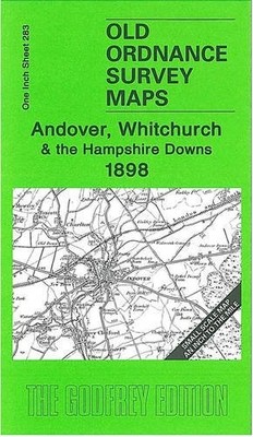 Andover, Whitchurchand the Hampshire Downs... by Painter, Tony Sheet map, folded