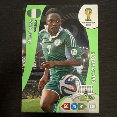 2014 Panini Adrenalyn XL FIFA World Cup Brazil Ahmed Musa One To Watch