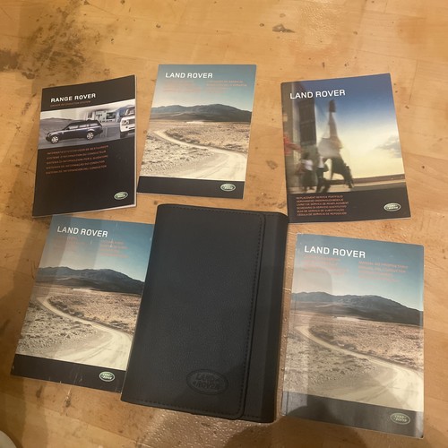 LAND ROVER RANGE ROVER SPORT OWNERS MANUAL HANDBOOK + WALLET PACK L322 ...