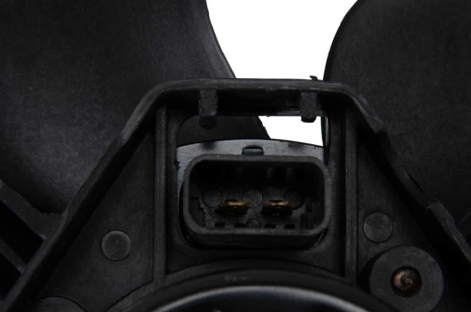 Ventilador de radiador y condensador doble para Pontiac Grand Prix Montana 1999-2003 CUATRO Foto 3 de 4