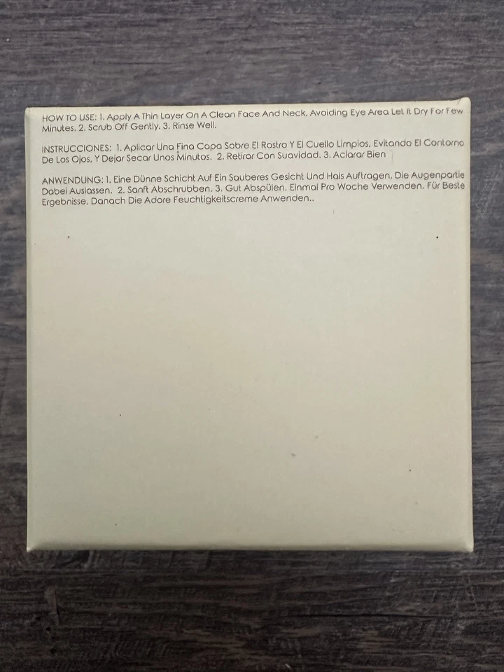 Gel exfoliante facial esencial Adore Cosmetics 1,7 oz nuevo en caja Foto 3 de 4