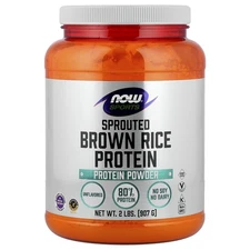 Sports, Sprouted Brown Rice Protein Powder, Unflavored, 2 lbs (907 g)