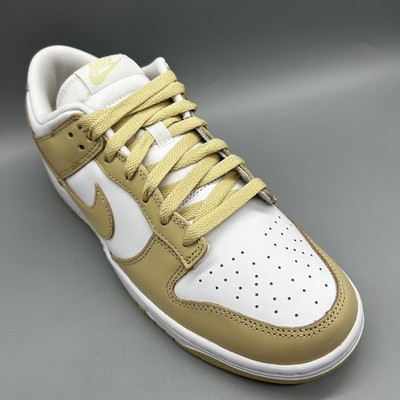 2023 Nike Dunk Low Team Gold White DV0833-100 Herren Uk 8,5 Turnschuhe Sneaker
