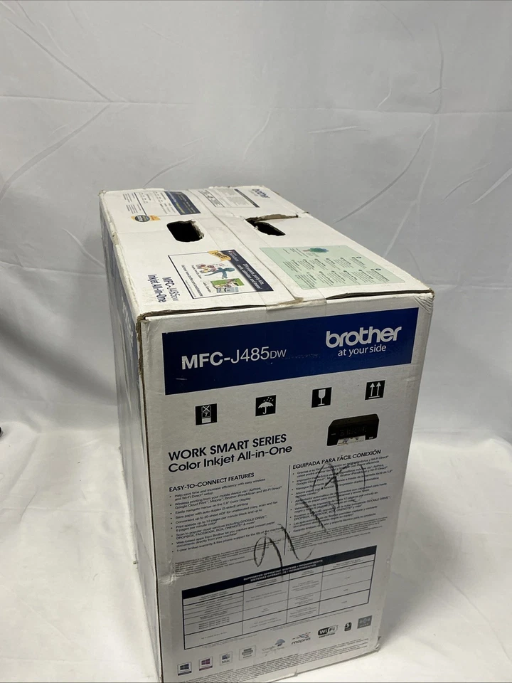 Brother MFCJ485DW All-In-One Inkjet Printer - Black - Image 4 of 4