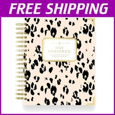 2026 Planner - Weekly Schedule, Notes, Gold Accents