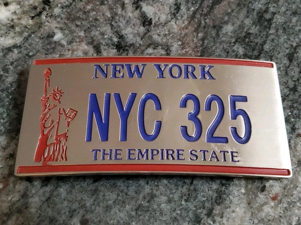 Hebilla de cinturón NYPD Nueva York NYC Foto 2 de 4