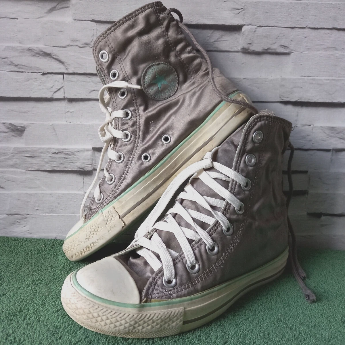 Converse hi tops clearance grey