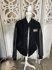 Vintage Deken Jacket Made in USA Big DEAHL DEAL Varsity Bomber Medium