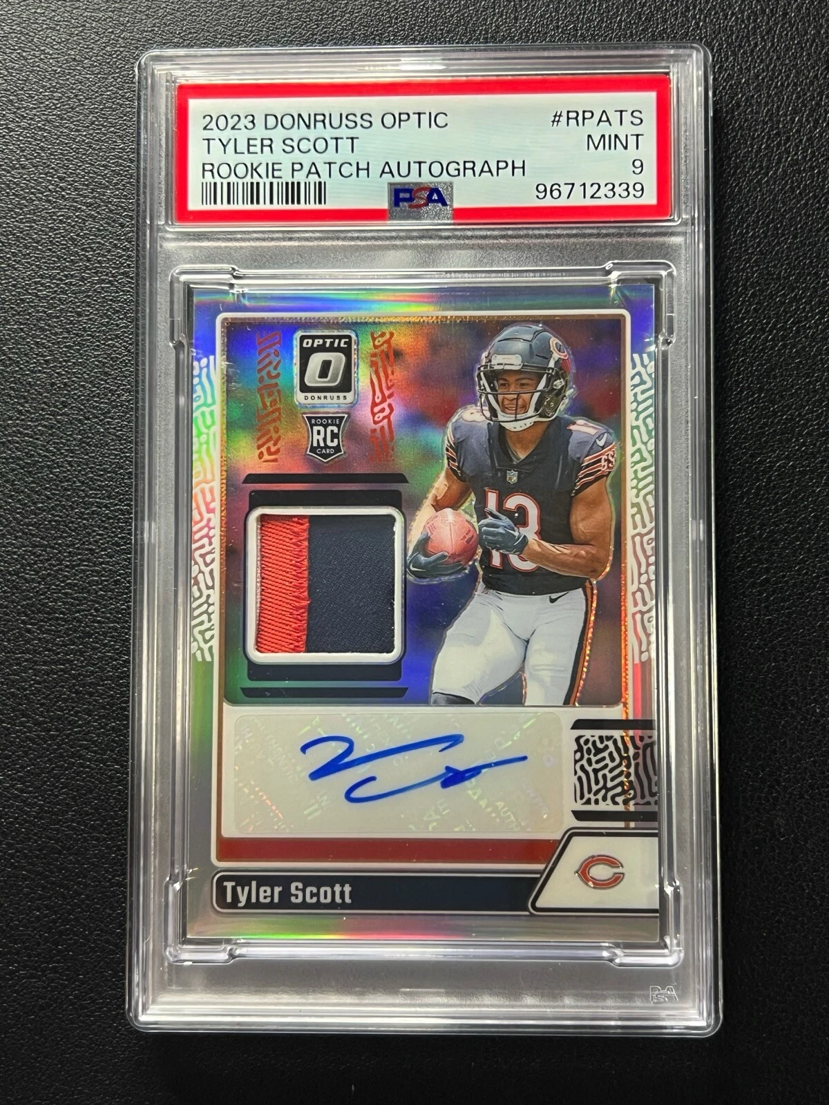 Tyler Scott Panini Donruss Optic Rookie Patch Autographs #RPATS Base