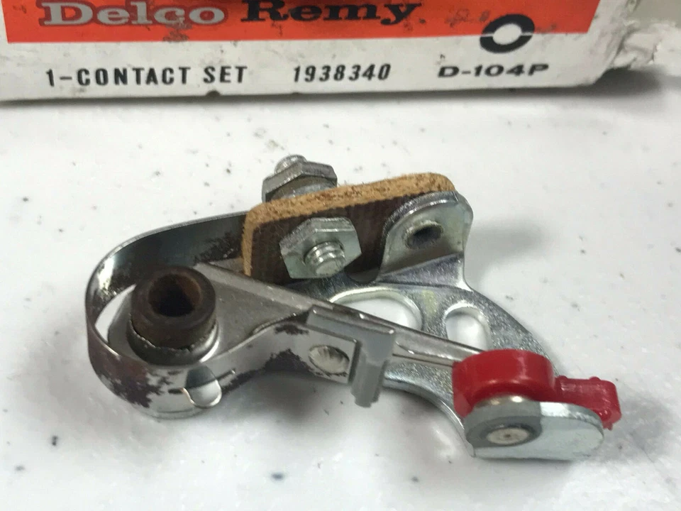 1955 56 CHEVROLET BUICK CADILLAC ТОЧКА ЗАЖИГАНИЯ НАБОР ВЫКЛЮЧАТЕЛЬ КОНТАКТ 1938340 NOS - Изображение 2 из 4