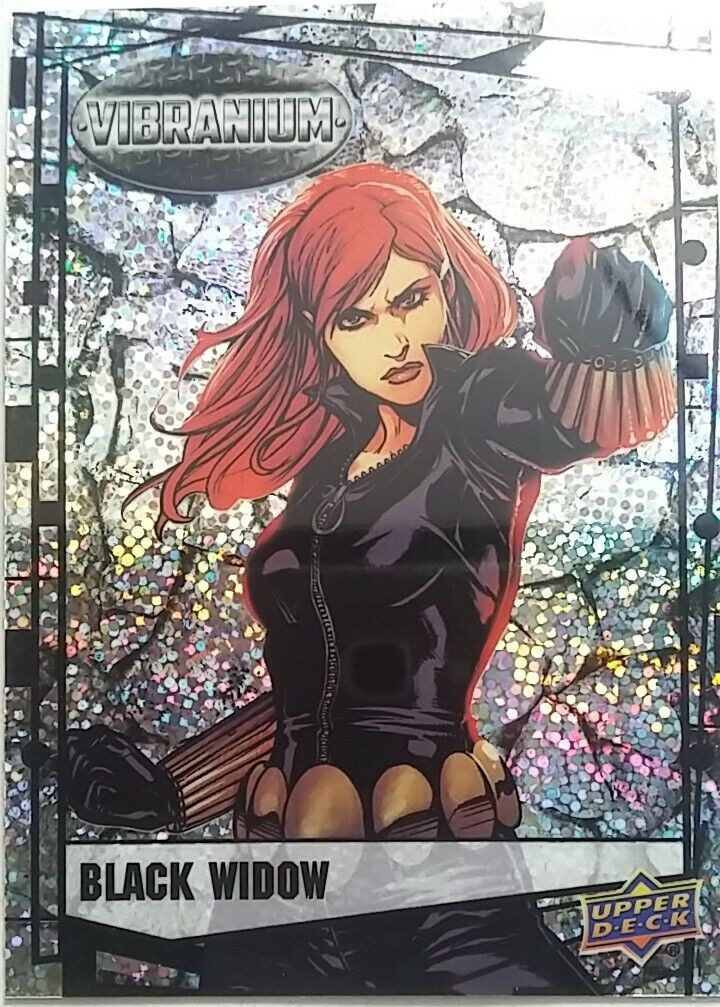 2015 Upper Deck Marvel Vibranium Base Card #36 Black Widow