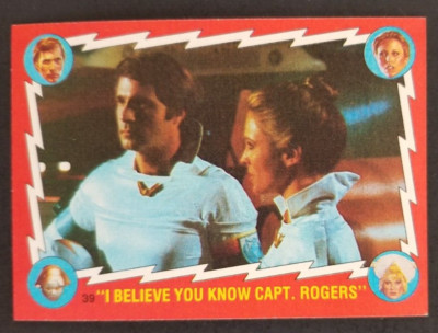 Buck Rodgers 1979 Sci Fi TV Show Topps Card #39 (NM)