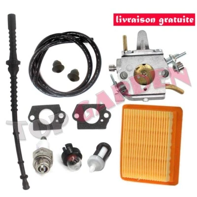 Carburateur filtre à air pour Stihl FS400 FS450 FS480 SP400 SP450 Coupe-bordure