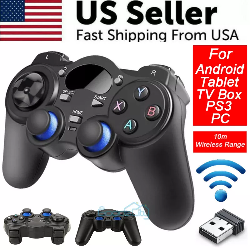 2.4G Wireless USB Game Controller Joystick for PS3 Android Box Laptop eBay