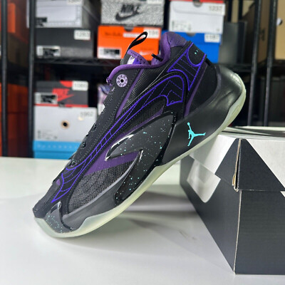 Nike Jordan Luka 2 GS Space Hunter Black Glow Size 6.5Y New DZ3498