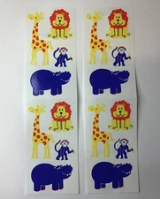 Zoo Animals Stickers Cute Animated Cartoon Baby Scrapbooking Frances Meyer