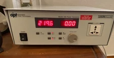 APT Model 105 VariPlus Power Converter and Variable Transformer (F2)