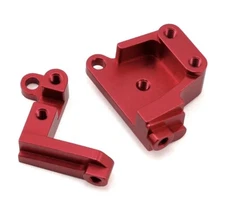 NEW SCX10II Aluminum Front Servo Mount Brackets (2 Pcs) RED / ST Racing Concepts