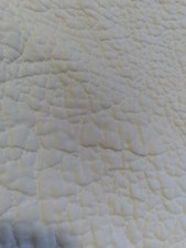 Pottery Barn standard White Quilted Pillowcase