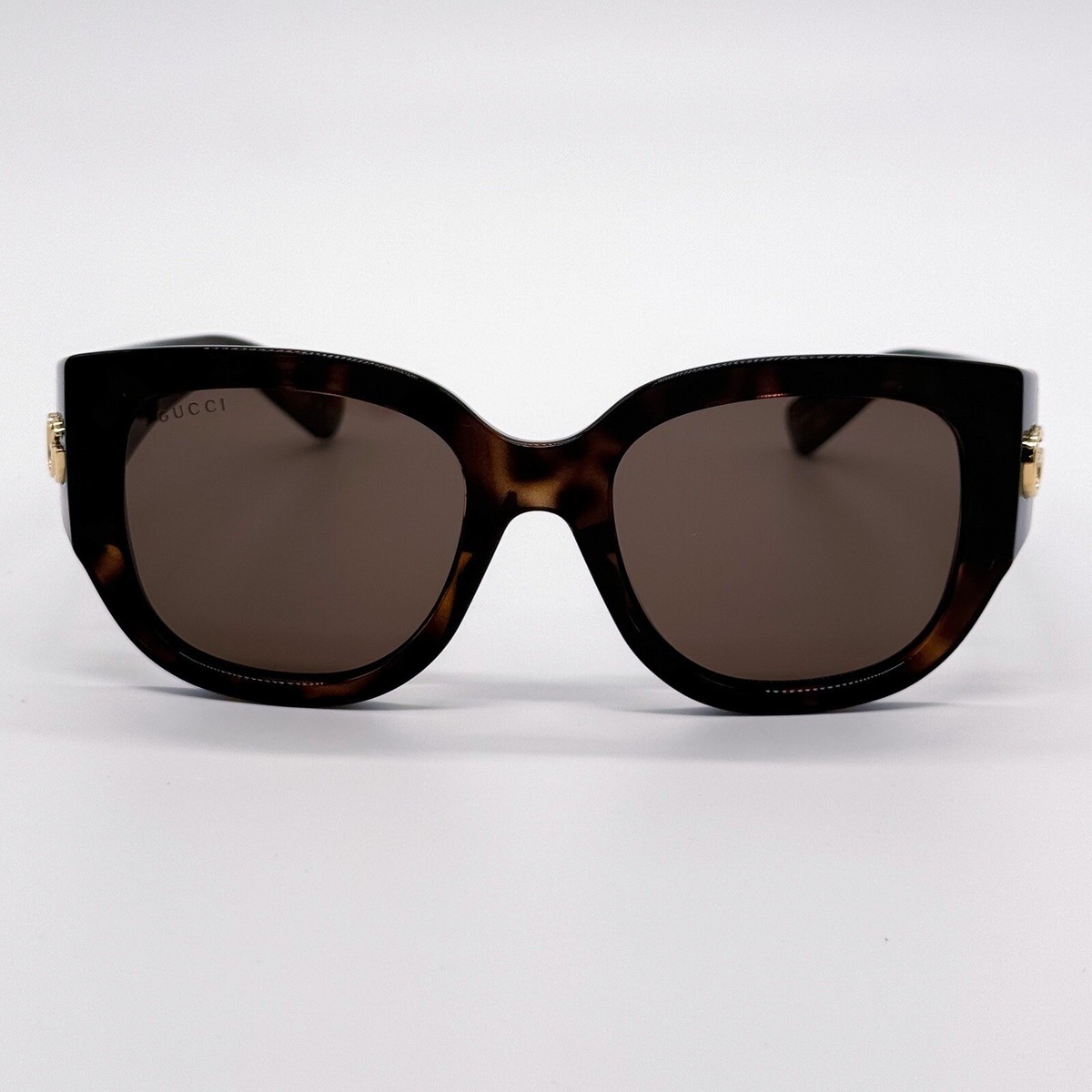 NEW GUCCI GG1599SA 002 ROUND HAVANA BROWN WOMEN SUNGLASSES  display picture 3
