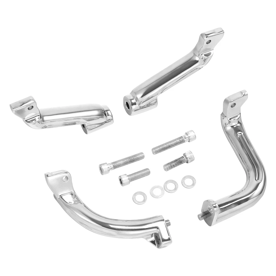 Soporte de estribo de piso para conductor Rider apto para Harley Street Road Glide 14-Up Foto 3 de 4